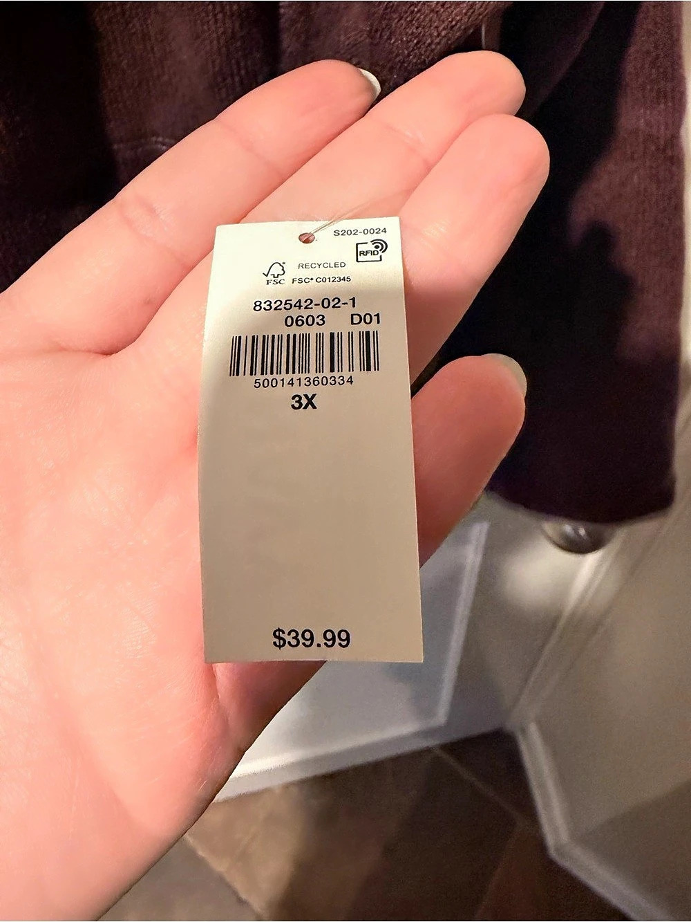 Old Navy Jacket Size 3X NWT - Picture 2 of 3